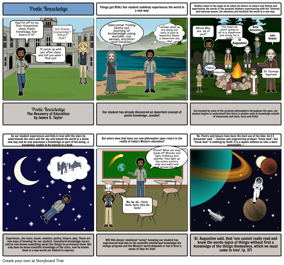 Poetic Knowledge_Walton Storyboard por rjhewalton