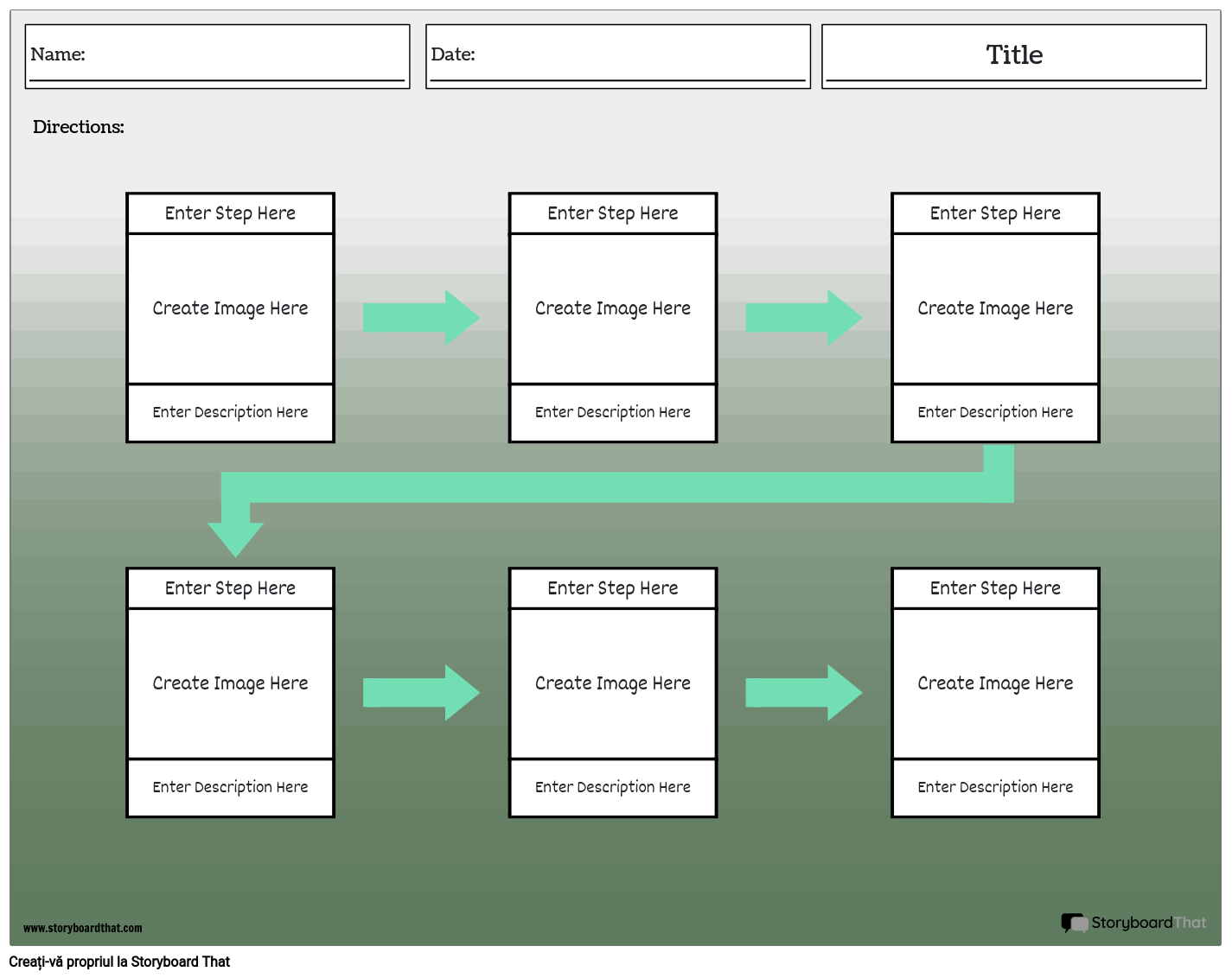 Șablon Diagramă De Flux Storyboard Por Ro Examples 3489