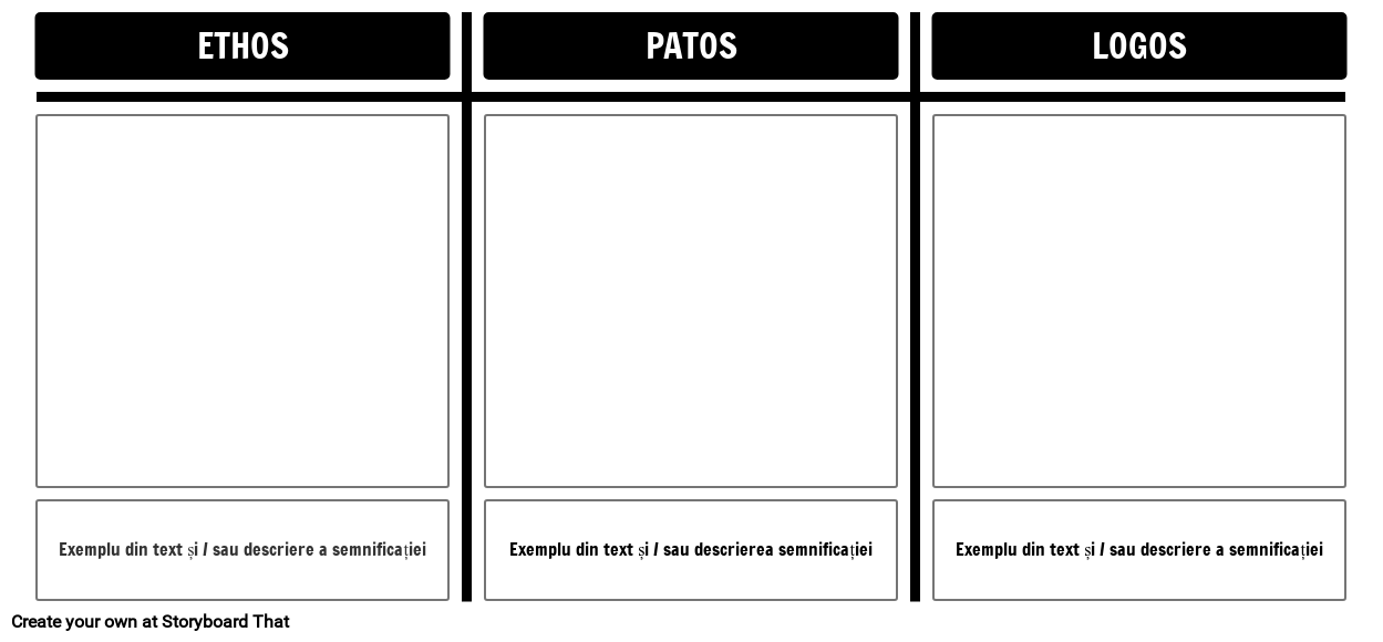 Șablon Logos Pathos Pathos