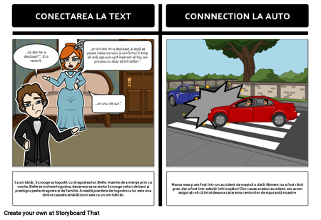 A Christmas Carol Conectarea la Text și la Auto