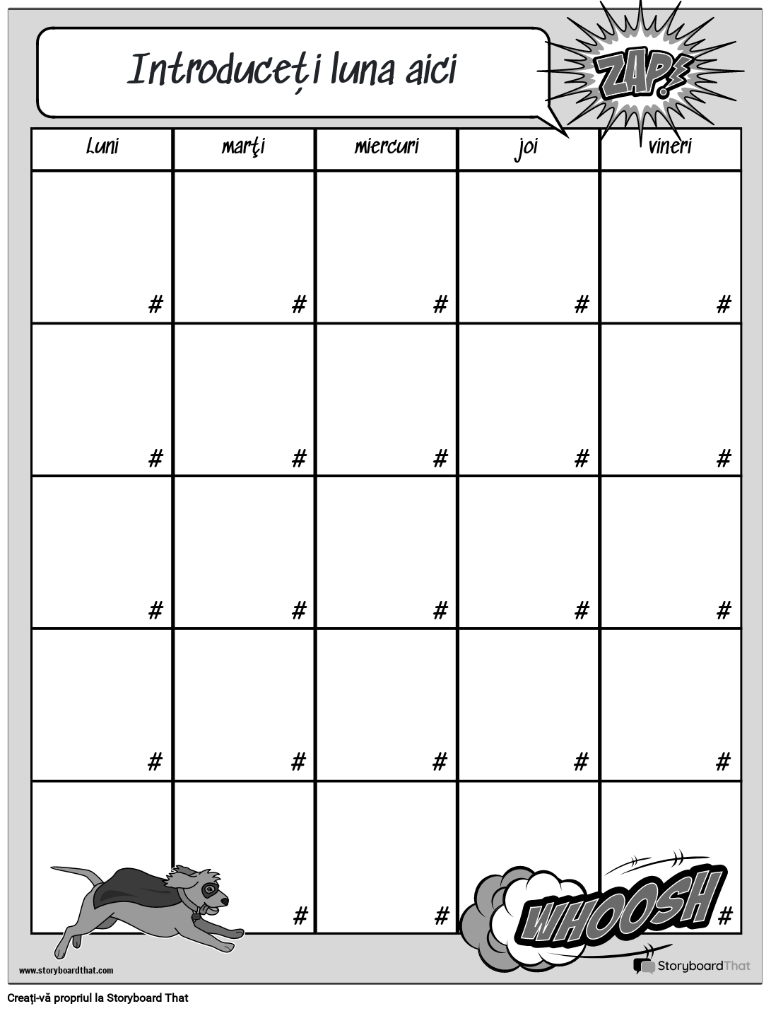 Calendar 5 Storyboard by roexamples