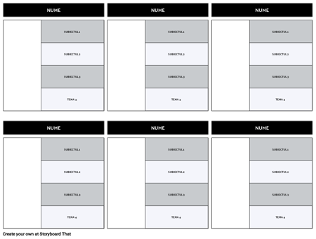 Caracter Hartă Șablon gol