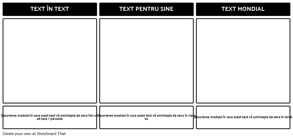 Conexiuni Text Șablon Storyboard Por Ro Examples