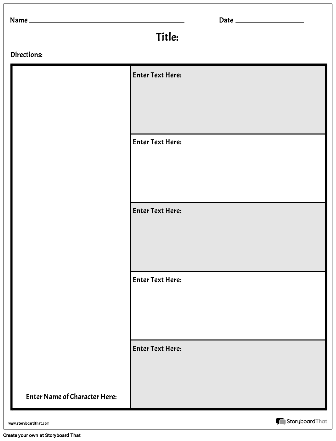 Diagrama de Caractere - 5 Întrebări