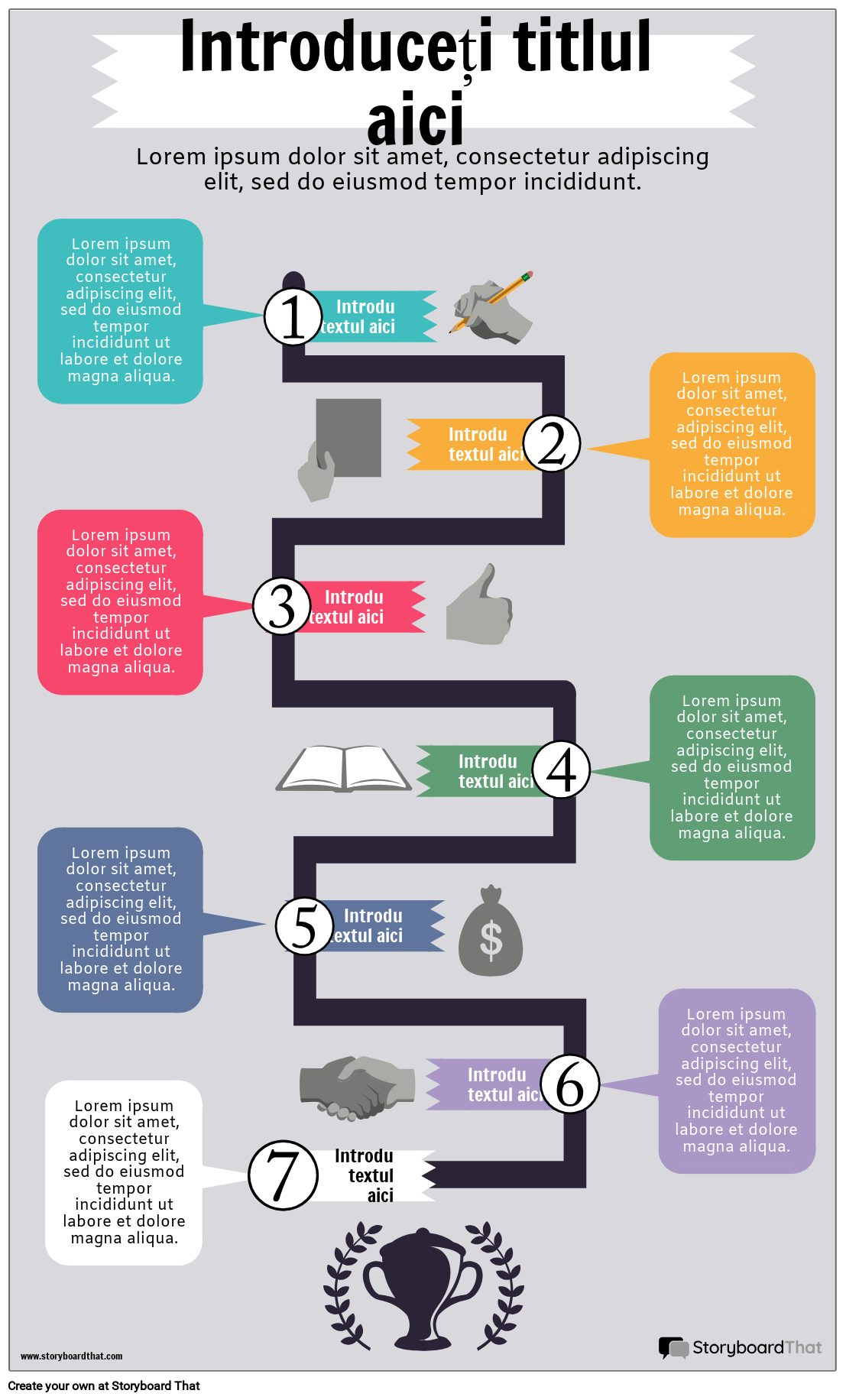 Infografică Diagramă de Flux 3