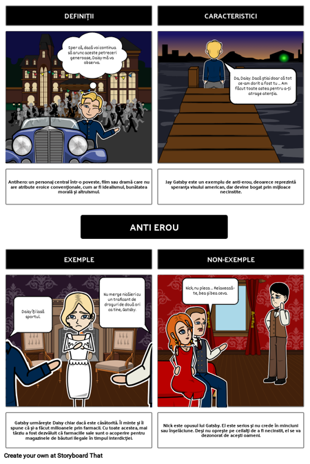 Jay Gatsby ca Antierou