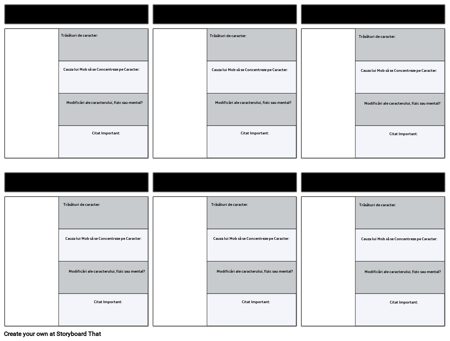 Monștri de pe Maple Street Caracter Hartă Șablon