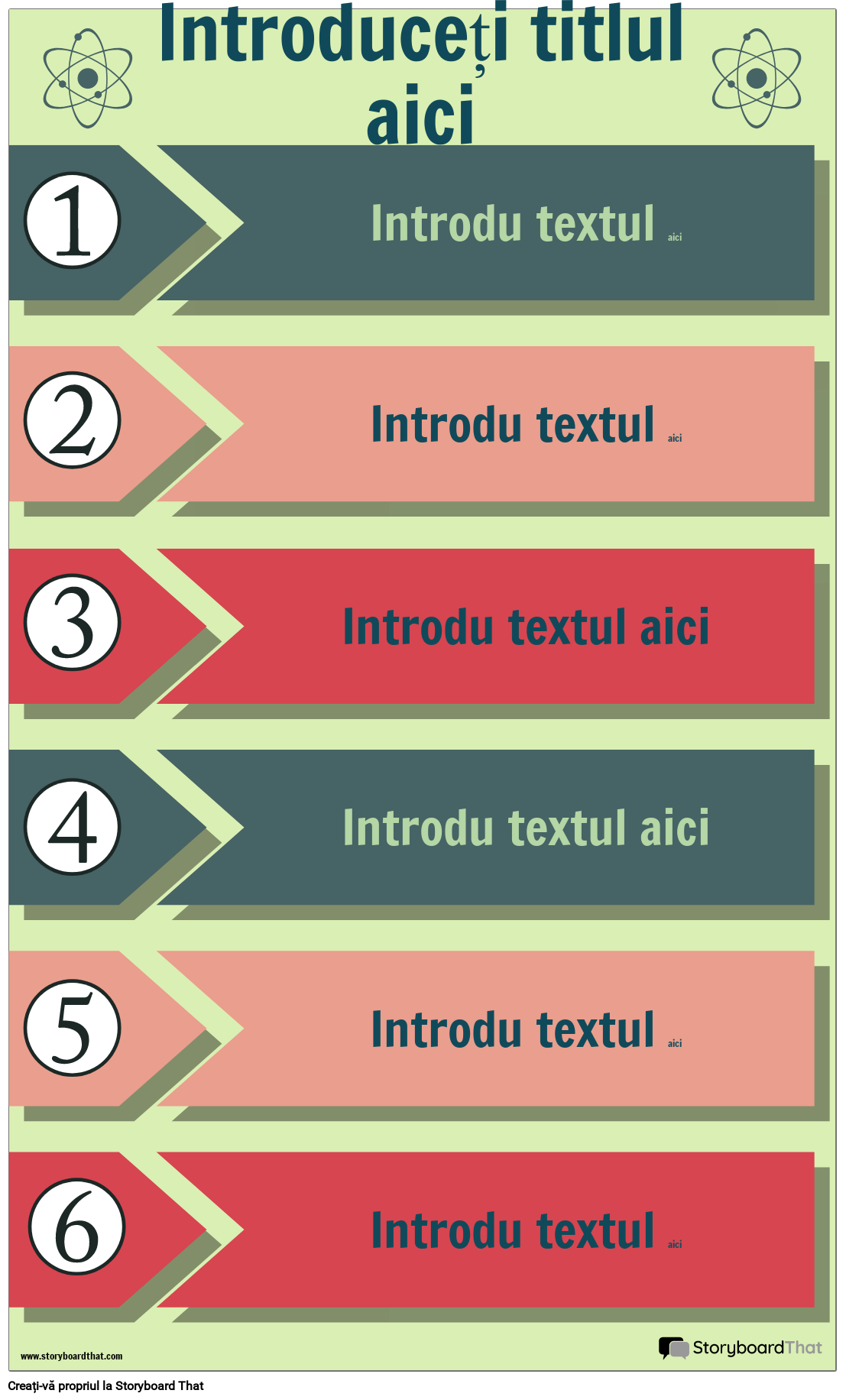 Procesul De Experiment Infografic Storyboard Von Ro-examples