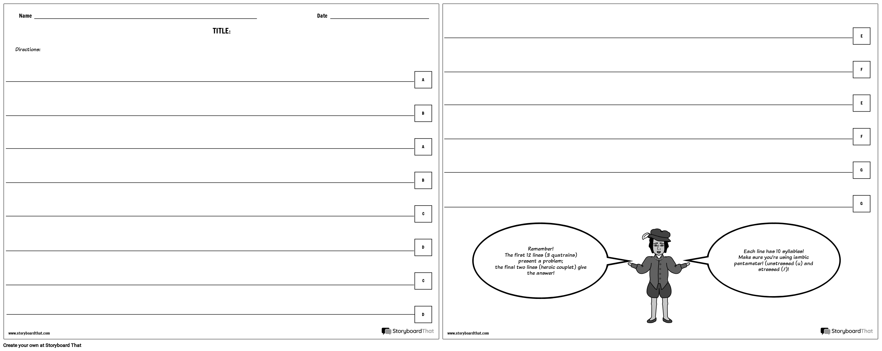 Spencer Sonet Storyboard Por Ro examples spencer-sonet-storyboard-por-ro-examples