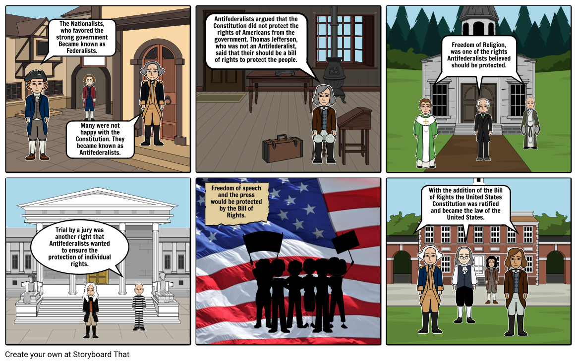 Forming A New Nation Part 2 Storyboard by rsteen007