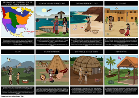 Культурные Регионы Коренных Народов Северной Америки