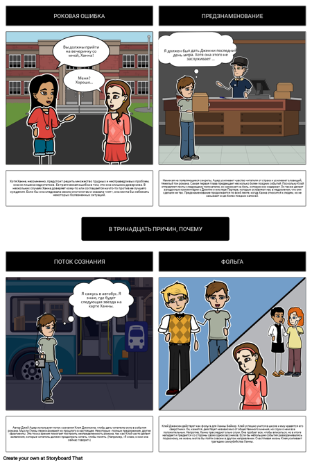 Тринадцать Причин, Почему Литературные Устройства