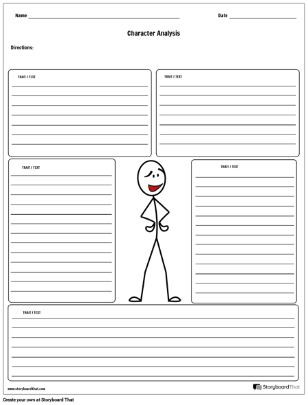 Ящики для Анализа Персонажей - с Подкладкой