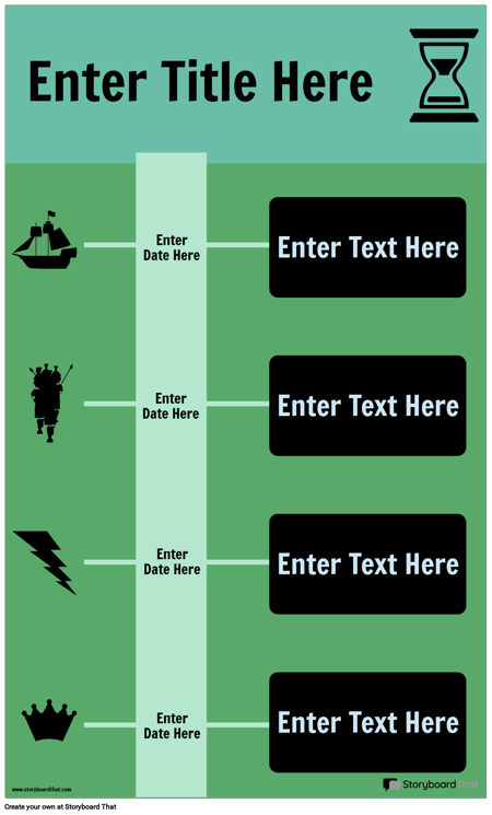 Заблокировать Инфографику Временной Шкалы