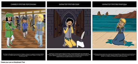 Литературный Конфликт в Двенадцатой Ночи