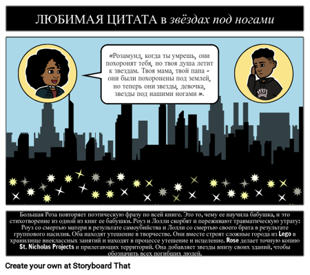 Звезды под Нашими Ногами Любимая Цитата