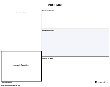 Карточки с Доказательствами для Дебатов