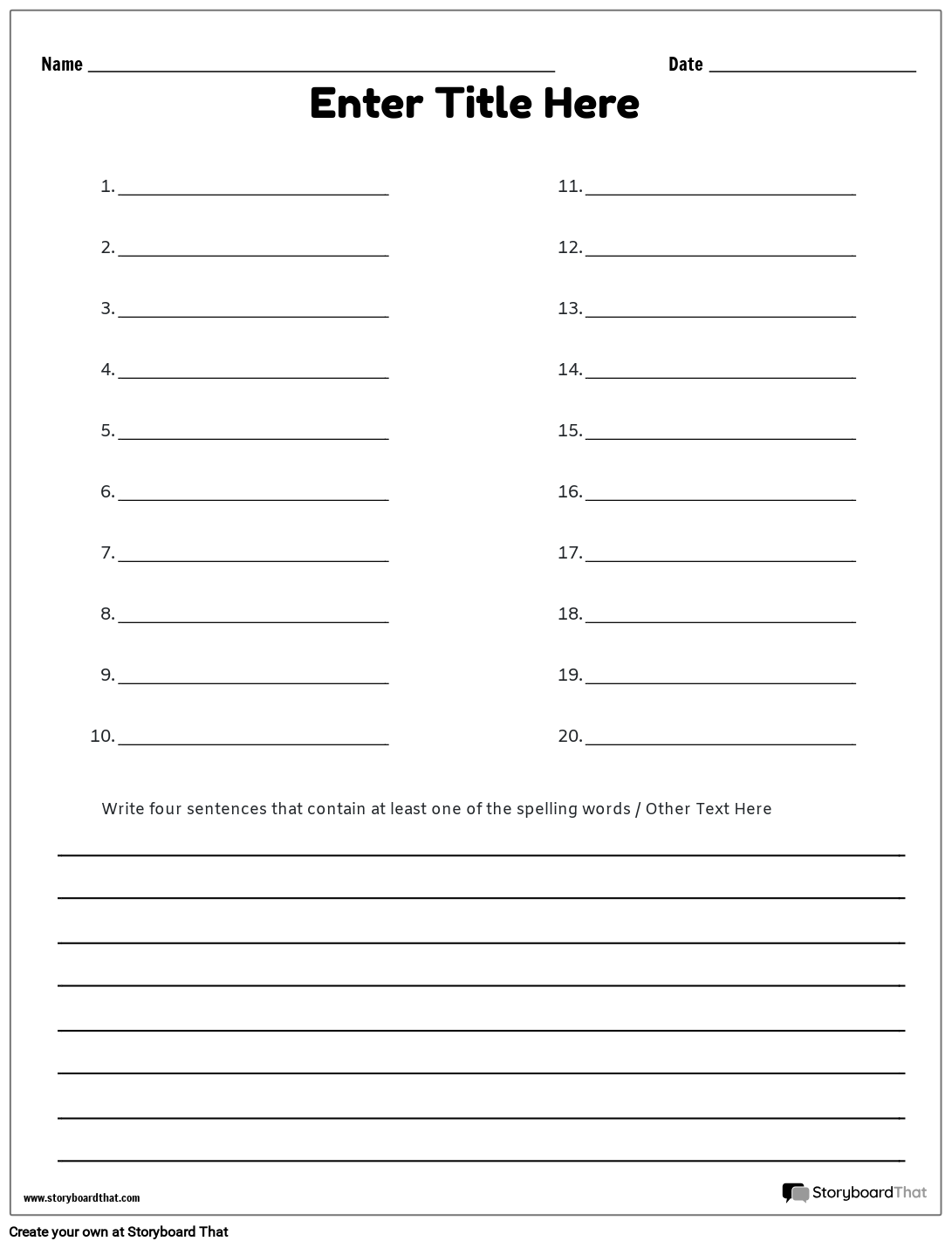 Орфографические Тестовые Предложения 2