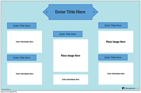 Горизонтальный Плакат Научной Ярмарки