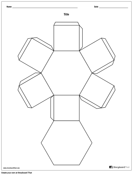 Шаблон Куба с Шестигранной Историей