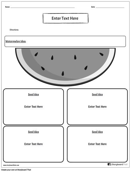 Рабочий Лист Личного Повествования 1