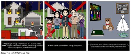 Пример Раскадровки Текущего События