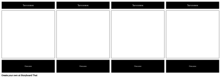 Шаблон Раскадровки Салемская Ведьма