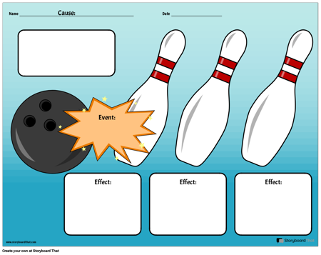 Причина и Следствие Цвета Боулинга