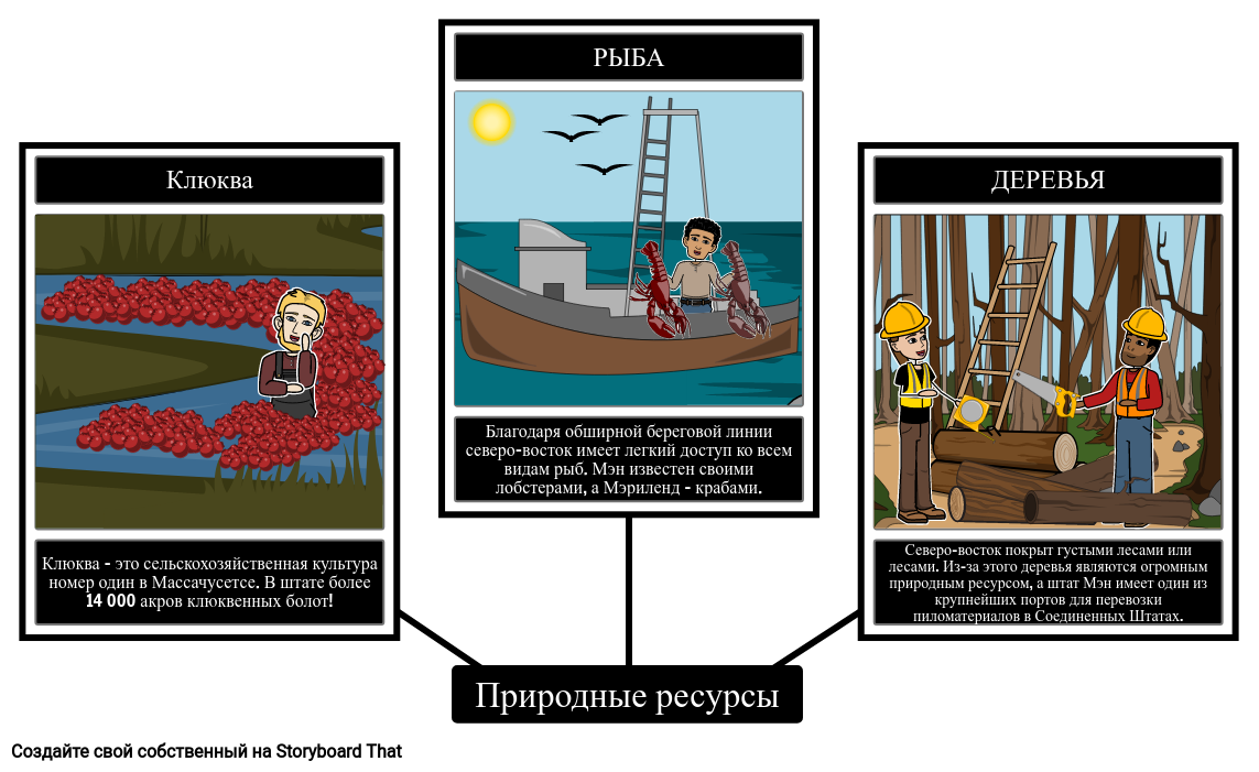 Северо-восточные Природные Ресурсы Storyboard por ru-examples