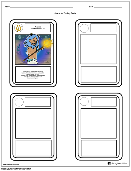 Коллекционная карточка с примером