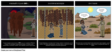 Долгая Прогулка к Воде: Сеттинг