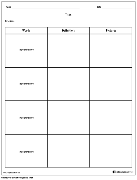 Слово, Изображение, Определение