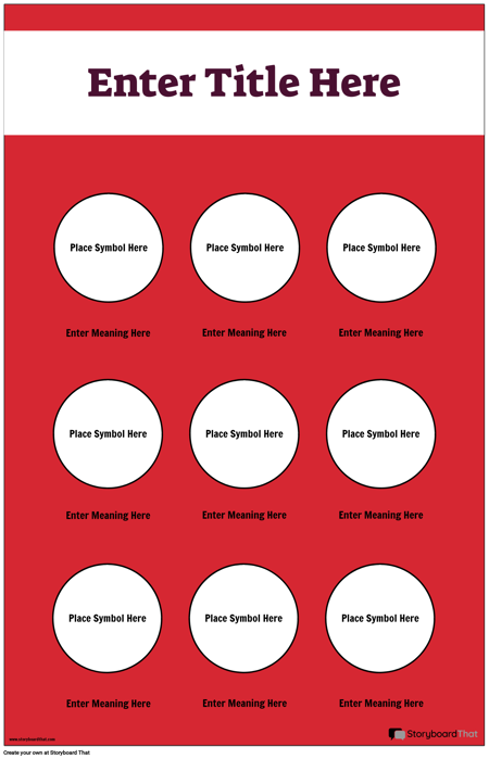 Плакат с Символами Безопасности