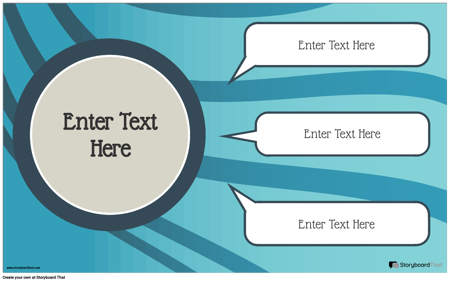 Шаблон Постера с Главной Идеей