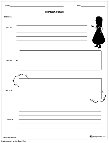 Рабочий Лист Анализа Характера