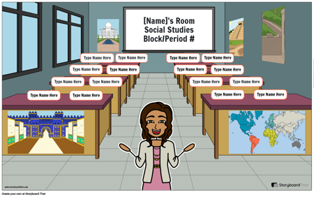 Таблицы Рассадки в Классах 12