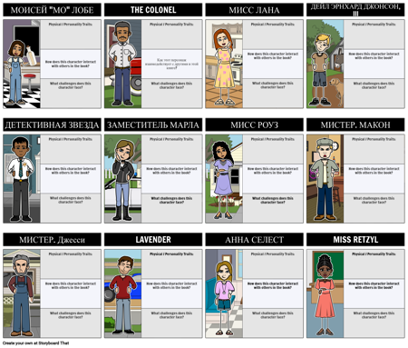 Трижды Счастливые Персонажи