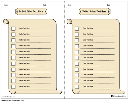 Шаблон Контрольного Списка 3