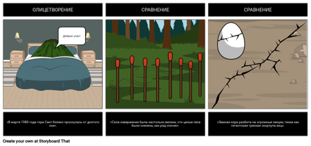 Вулканы - Фигуративный Язык