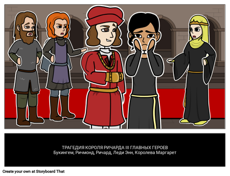 Основные Персонажи Ричарда III