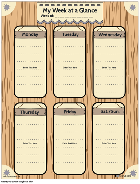 Еженедельный Планировщик 3