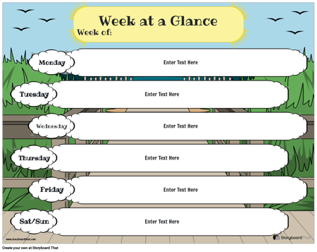 Еженедельный Планировщик 6