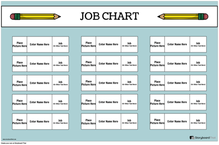Плакат с Графиком Работы