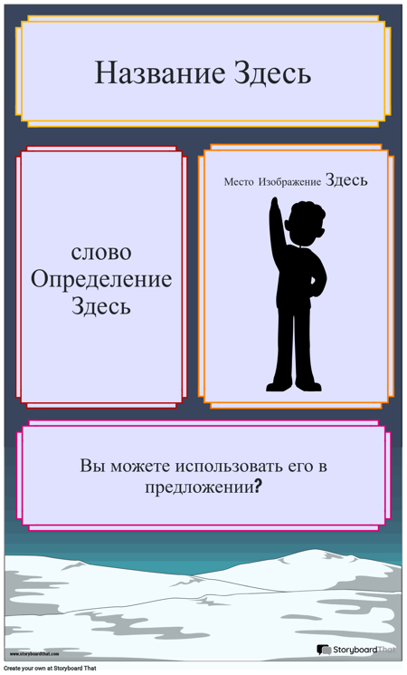 Постер с Определениями 1