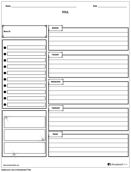 Еженедельное Расписание