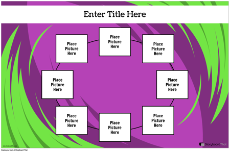 Плакат с Графиком Цикла