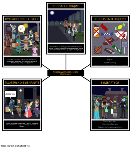 Хэллоуин - Безопасность