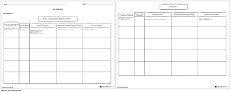 Библиографическая Карта