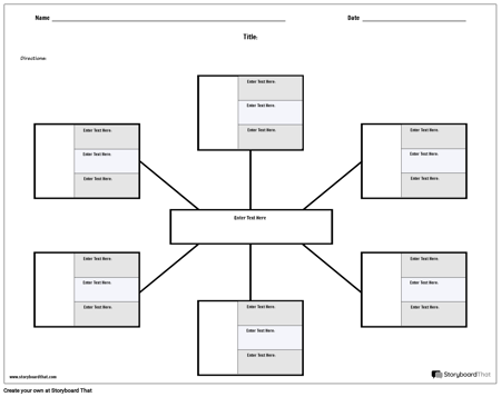 Карта Персонажей Паука