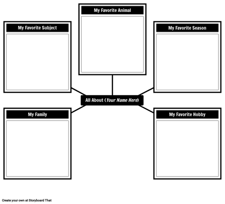 Шаблон "Все обо Мне" K-2